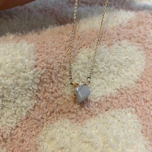 LC Lauren Conrad Blue Stone Necklace